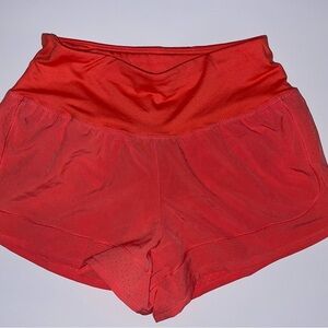 Champion Women's Vibrant Red Athletic Shorts
